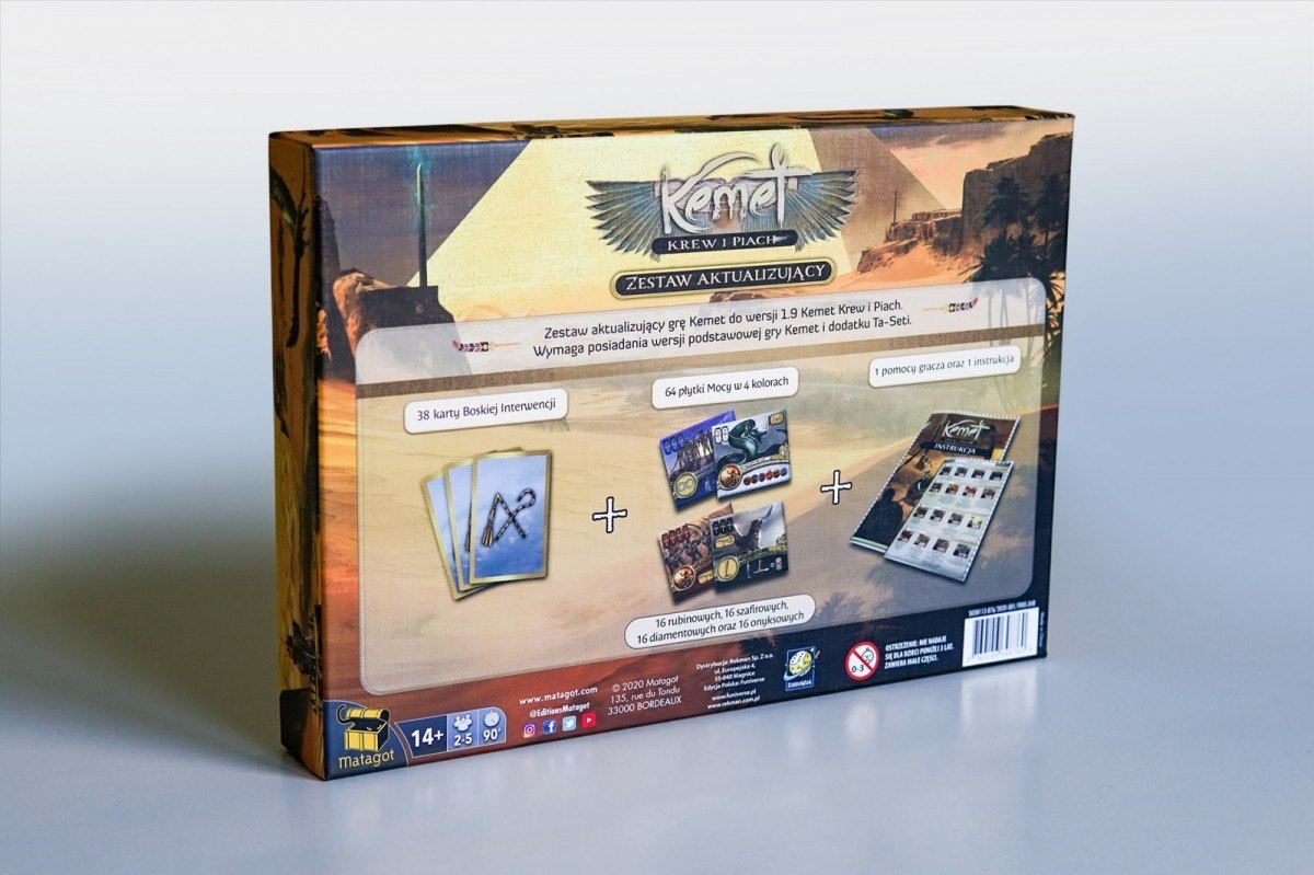 Kemet Piasek i Krew Upgrade-Paket PL